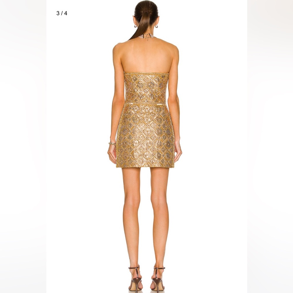 Retrofete HEATHER SEQUIN CHAINMAIL DRESS - size small - Picture 6 of 17